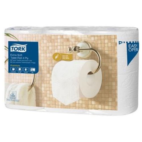 Papier toilette 4 plis blanc 19,1 m T4 Premium Global Net - 629075 photo du produit Principale L