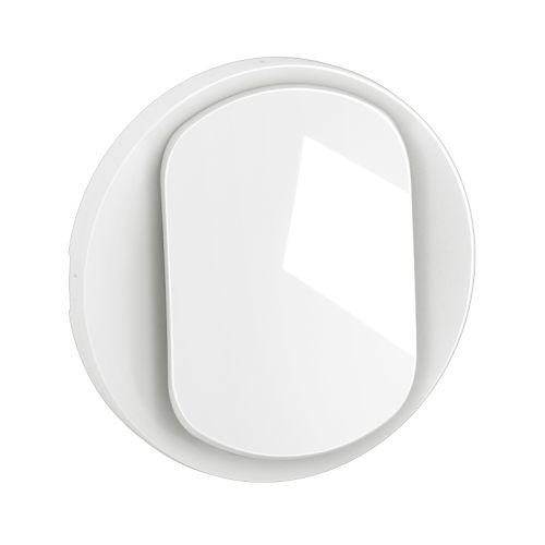 Enjoliveur CELIANE pour interrupteur ou va-et-vient blanc LEGRAND CB0001 photo du produit Principale L