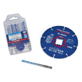 Kit Expert Bosch (5 forets Expert HEX-9 MultiConstruction + disque à tronçonner Expert Carbide Multi Wheel 125 mm) - 061599765R photo du produit Principale M