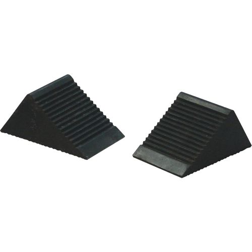 Paire de cales roues en caoutchouc pour véhicules légers 105 x 75 x 75 mm KS TOOLS 160.0382 photo du produit