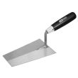 Truelle italienne carr&eacute;e lame acier manche bois 180mm - KS TOOLS - 144.0122 pas cher