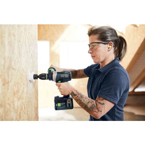 Perceuse-visseuse 18V QUADRIVE TDC 18/4 I-Basic (sans batterie ni chargeur) + Systainer SYS3 - FESTOOL - 575601 pas cher Secondaire 6 L