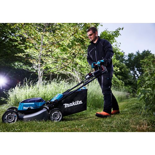 Tondeuse auto-tractée 2 x 18 V LXT + 4 batteries 5 Ah + chargeur MAKITA DLM532PT4 photo du produit Secondaire 12 L