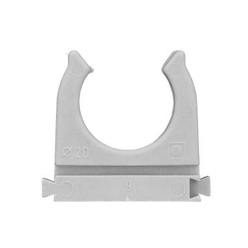 Collier plastique E-Clip diamètre 20mm boite de 100 - SPIT - 565032 pas cher Secondaire 1 L