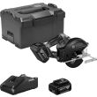 Scie circulaire 18V GKM 18V-50 + 2 batteries GBA 5Ah + chargeur en coffret L-BOXX - BOSCH - 06016B8002 pas cher