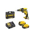 Visseuse plaques de plâtre 18 V XR + 2 batteries 5 Ah + chargeur + coffret TSTAK DEWALT DCF620P2 photo du produit