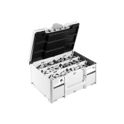 Assortiment de domino en hêtre DS 4/5/6/8/10 1060 BU + coffret SYSTAINER - FESTOOL - 576794 pas cher