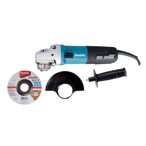 Meuleuse d'angle 1400 W 125 mm en boite carton MAKITA GA5080RX02 photo du produit Secondaire 4 L