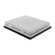 Matelas à ressorts ensachés et mousse mémoire TOKYO I Love Sleep à 9 zones de confort 120x200cm - 22cm de hauteur pas cher