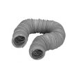 Conduit flexible en PVC 6m gris GP D80 - UNELVENT - 810196 pas cher