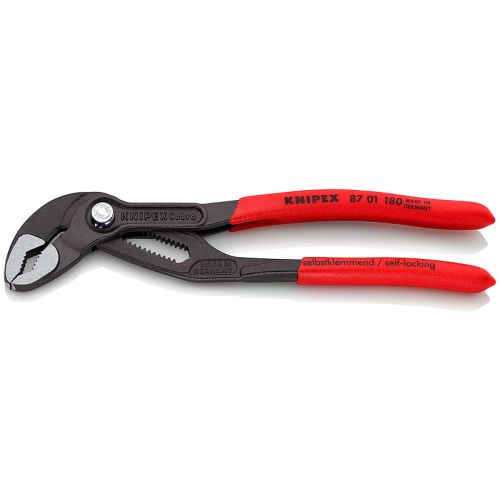 Pince multiprise de pointe COBRA® 180mm - KNIPEX - 87 01 180 pas cher Principale L