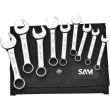 Trousse de 9 clés mixtes courtes - SAM OUTILLAGE - 50-STR9 pas cher