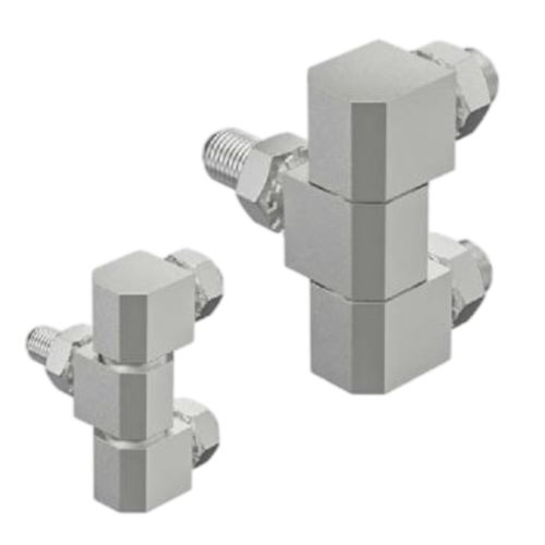 Charni&egrave;re &agrave; visser 16x16x16mm - PINET - 8571311 pas cher Secondaire 1 L