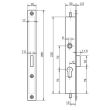 Serrure 3 points coffre 34/30 - METALUX - F134300000 pas cher Secondaire 4 S