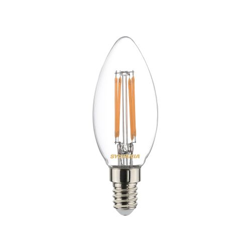 Lampe TOLEDO RETRO flamme 827 E14 4,5W 470lm nouveau modèle - SYLVANIA - 0029373 pas cher