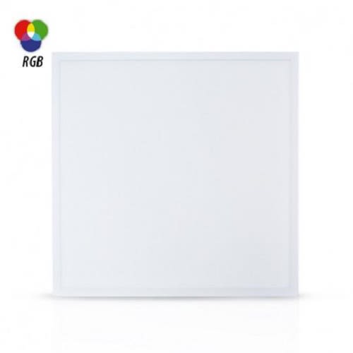 Plafonnier LED GALAXIE RGB 36 W blanc avec télécommande RF MIIDEX LIGHTING 77680 photo du produit