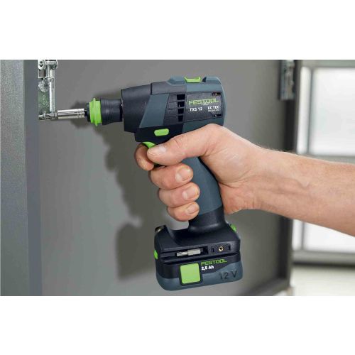 Perceuse-visseuse 10,8V TXS 12 2,5-Plus + 2 batteries 2,5Ah + chargeur + coffret SYSTAINER SYS3 M 187 - FESTOOL - 576873 pas cher Secondaire 2 L