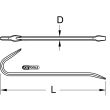 Pince à décoffrer BRONZEPLUS plate 300 x 14 mm KS TOOLS 963.9715 photo du produit Secondaire 1 S