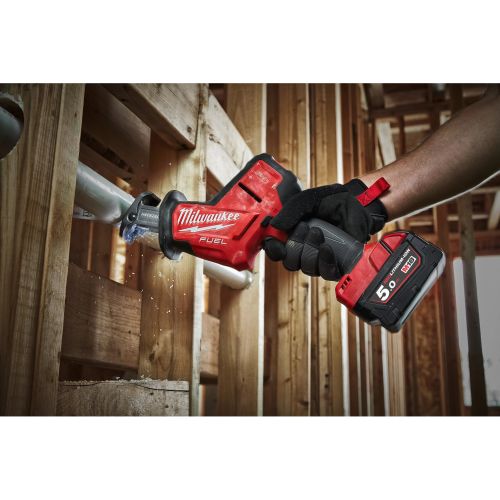 Scie sabre compacte 18V M18 FUEL M18 FHZ-0X Hackzall (sans batterie ni chargeur) + coffret HD BOX - MILWAUKEE - 4933500564 pas cher Secondaire 9 L