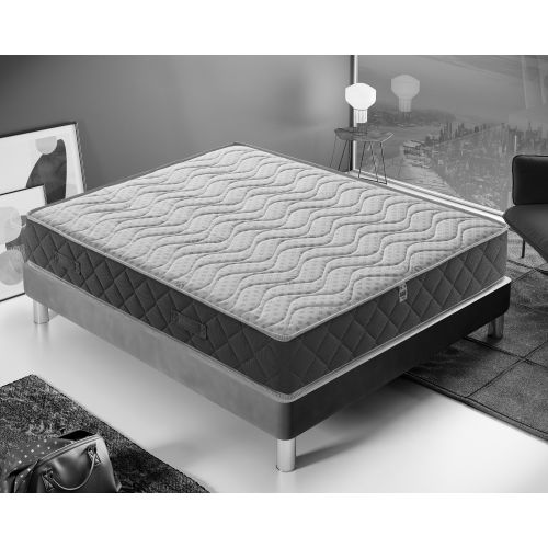 Matelas à mémoire de forme SILVER SAFE I Love Sleep 135x190cm à 11 zones de confort pas cher Secondaire 2 L