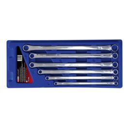Jeu de 6 clés polygonales Ks Tools 12 pans extra-longues - 518.0800 photo du produit Principale M