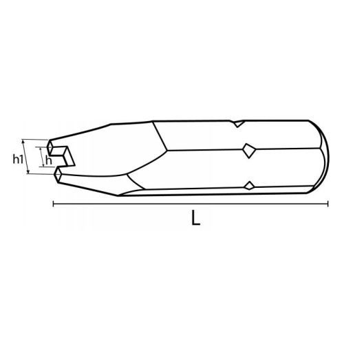 Embout pour vis inviolable ACTON 3603514 photo du produit Secondaire 1 L