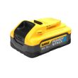 Batterie POWERSTACK XR 18 V 5 Ah - DEWALT - DCBP518-XJ photo du produit Secondaire 1 S