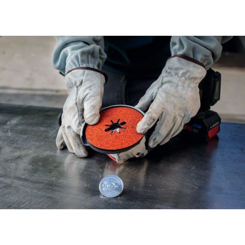 Disque sur fibre céramique X-lock Prisma Expert R781 D 125 mm G36 BOSCH 2608621808 photo du produit Secondaire 3 L