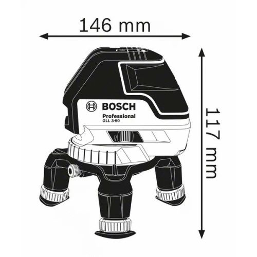 Laser lignes Bosch GLL 3-50 Professional photo du produit Secondaire 1 L