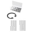 Assortiment de circlips de type interne 180 pièces KS TOOLS 970.0090 photo du produit Secondaire 1 S