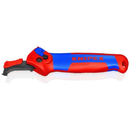 Couteau à dégainer avec sabot de guidage KNIPEX 16 50 145 SB photo du produit