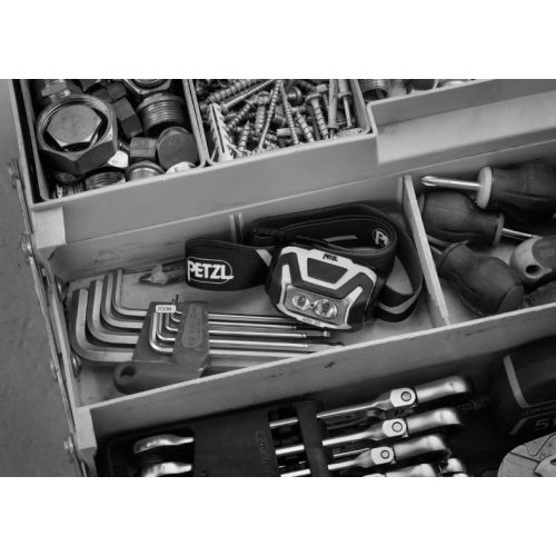 Lampe frontale ARIA 2R rechargeable noir et jaune - PETZL - E071AA00 pas cher Secondaire 2 L