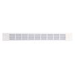Grille plate 488 275x30mm blanc - RENSON - 17375 pas cher