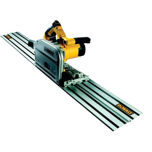 Scie plongeante 1300W + rail 1,5m - DEWALT - DWS520KT pas cher