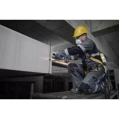 Meuleuse d'angle 18 V GWS 18V-8 Professional 125 mm + 2 batteries 4 Ah + chargeur rapide + coffret L-BOXX BOSCH 06019N9002 photo du produit Secondaire 8 L
