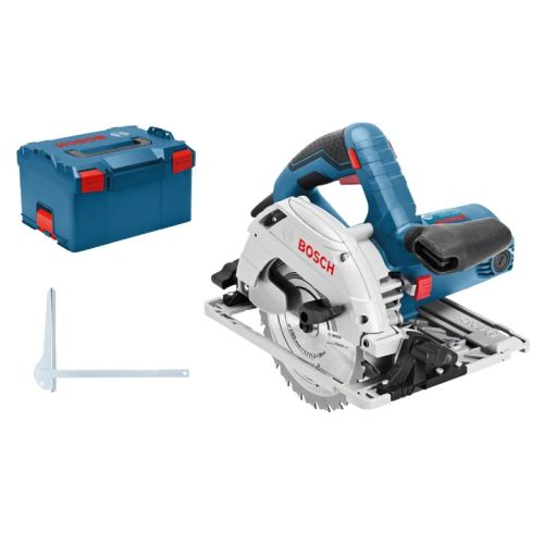 Scie circulaire 1350W GKS 55+ GCE Professional + coffret L-BOXX BOSCH 0601682101 photo du produit