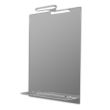 Miroir de salle de bains modèle SPOTI 50 avec éclairage LED 65x50cm - PRADEL - 557789 pas cher