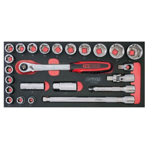 Composition d'outils pour la carrosserie 166 pièces KS TOOLS 714.0154 photo du produit Secondaire 3 L