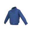 Blouson ventilé 18 V (sans batterie ni chargeur) bleu TL - MAKITA - DFJ304ZL pas cher