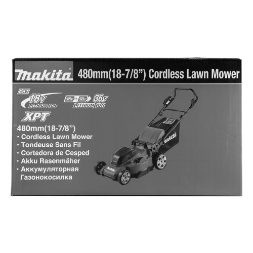 Tondeuse à gazon 2x18V LXT 48cm (sans batterie ni chargeur) - MAKITA - DLM480Z pas cher Secondaire 15 L