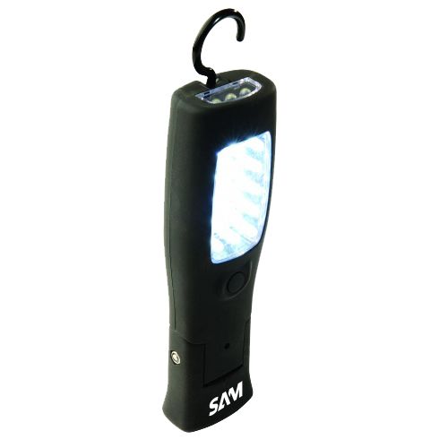 Baladeuse 18 LEDS aimantée 180 ° 3,7 V + 1 x 1,3 Ah + chargeur SAM OUTILLAGE 2953RZ photo du produit