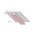 Profilé liaison Vipanel argent mat ROTH 142000032 photo du produit Secondaire 1 S
