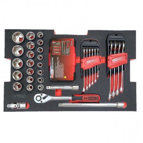 Module de serrage 78 pièces pour boites de transport SCM KS TOOLS 716.0078 photo du produit Principale L