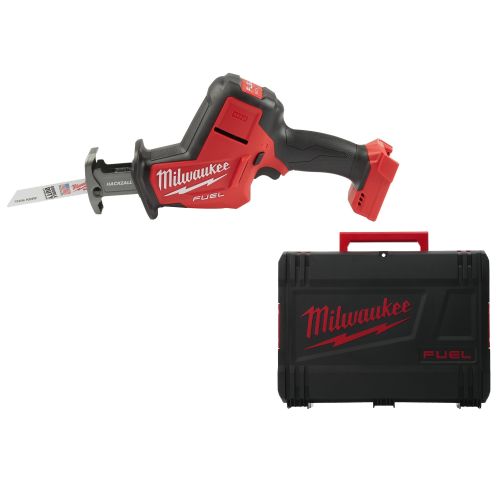 Scie sabre compacte 18V M18 FUEL M18 FHZ-0X Hackzall (sans batterie ni chargeur) + coffret HD BOX - MILWAUKEE - 4933500564 pas cher