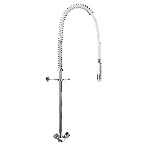 Combiné de prélavage monotrou avec mélangeur, sans robinet de puisage - DELABIE - G6633 pas cher