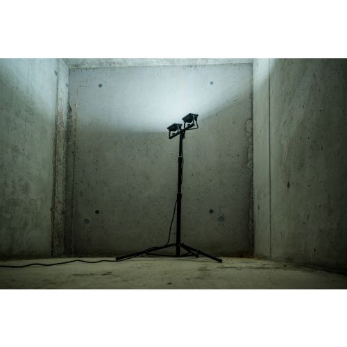 2 projecteurs de chantier LED 20W JARO avec tr&eacute;pied 3060 T 3m H07RN-F 3G1,0 - BRENNENSTUHL - 1171250444 pas cher Secondaire 6 L