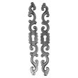 Entrée armoire 180mm couleur vieux bronze - SELECT HARDWARE – 138341 pas cher