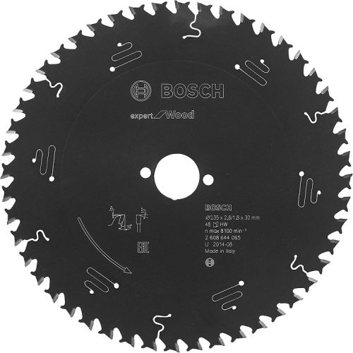 Lame de scie circulaire pour bois 235 x 30 x 1,8mm 48 dents - BOSCH EXPERT - 2608644065 pas cher