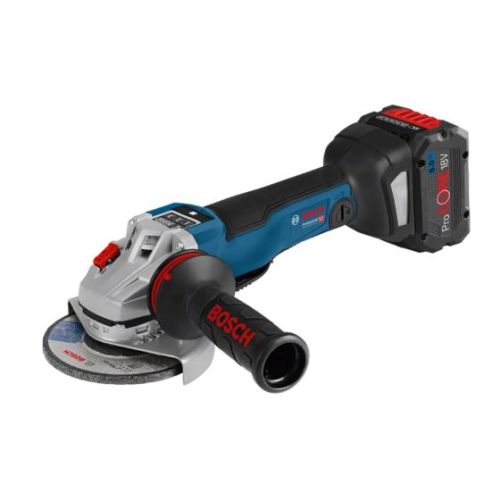 Meuleuse d'angle 18 V GWS 18V-10 PSC + 2 batteries Procore 4 Ah + chargeur + coffret L-BOXX BOSCH photo du produit Secondaire 2 L