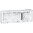 Cadre saillie MOSAIC pour 4, 5 ou 2 x 2 modules profondeur 40mm horizontal - LEGRAND - 080286 pas cher